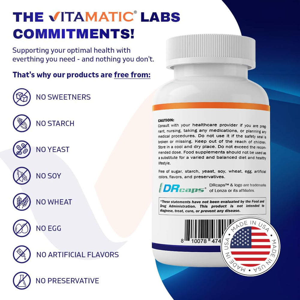 Vitamatic DRcaps technology capsule demonstrates acid resistance