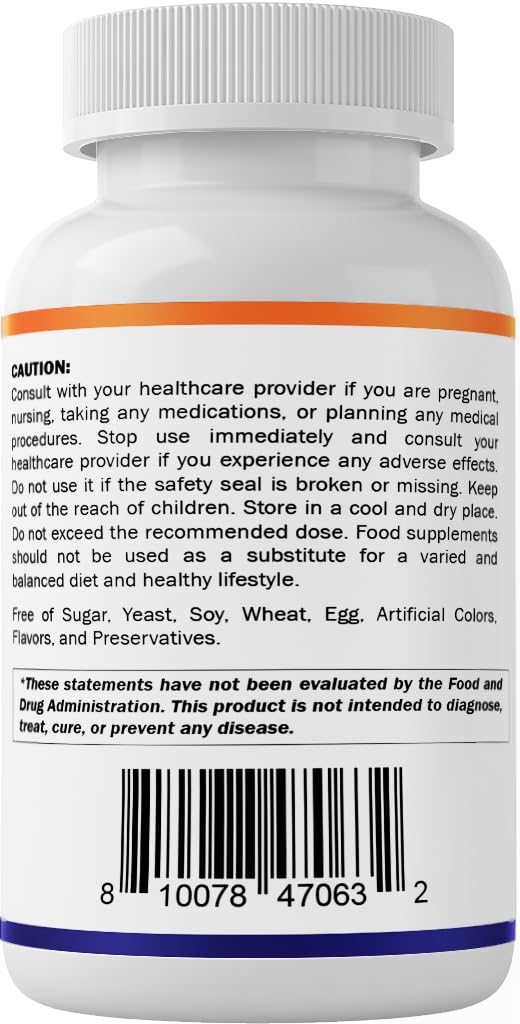Vitamatic folic acid bottle beside glass to imply daily use.