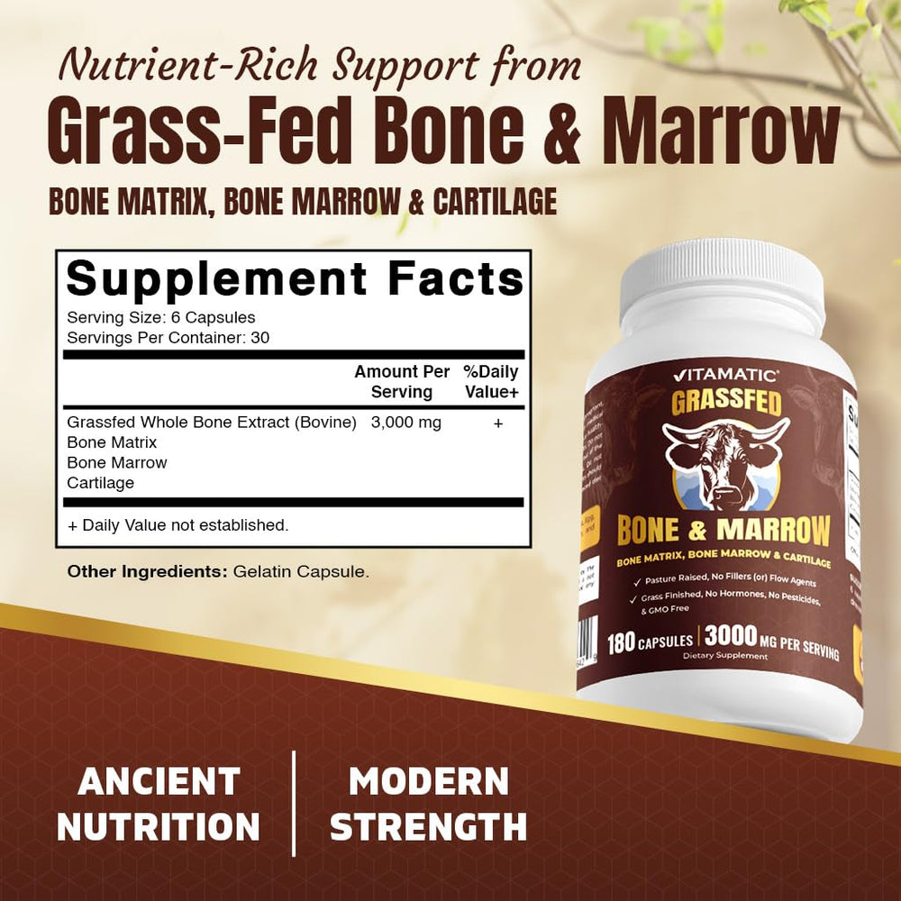 Vitamatic capsules close-up highlighting freeze-dried potency.