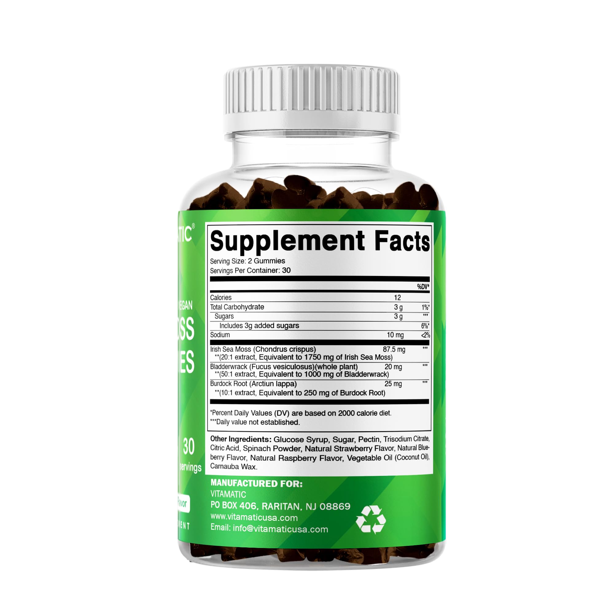 Vitamatic Irish Sea Moss Gummies energy-friendly lifestyle moment