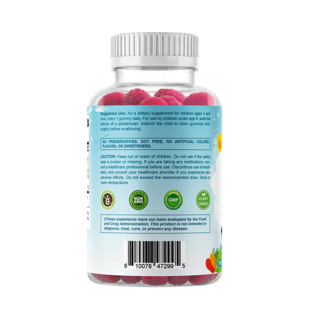 Vitamatic Kids Magnesium Calm Gummies morning routine example illustrating activity support.