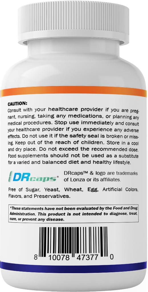 Vitamatic Lactobacillus Reuteri Complex bottle contains 60 capsules.