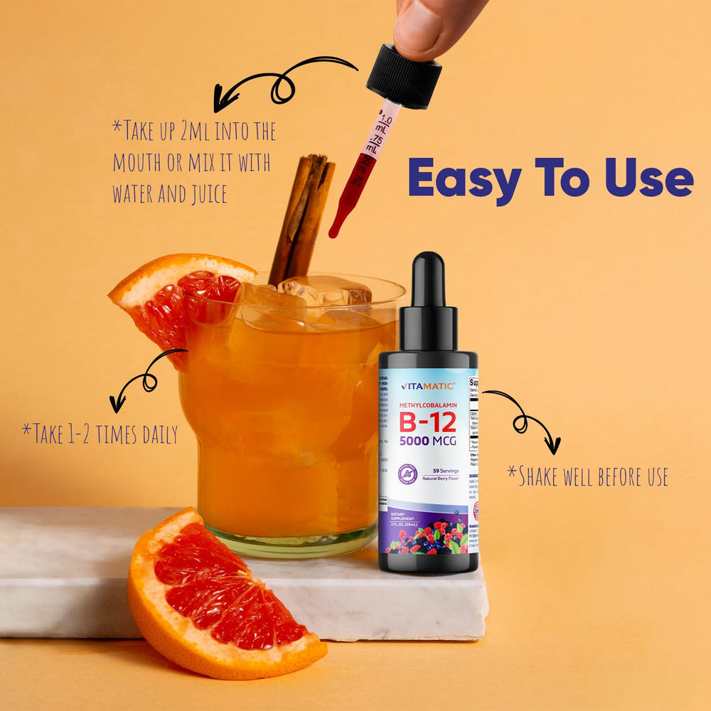 Vitamatic made-in-USA label indicating quality and clean ingredients