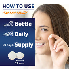 Vitamatic Made-in-USA label on KI pills bottle