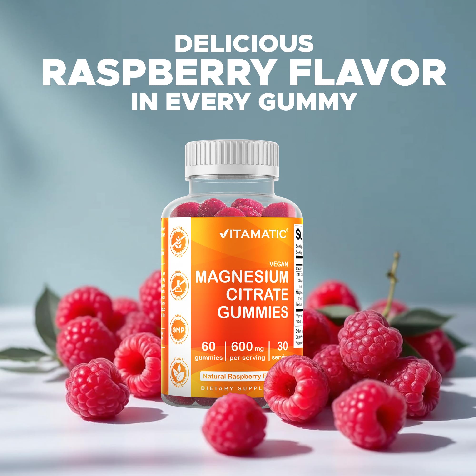 Vitamatic formula free from starch, soy, yeast, wheat, and egg.