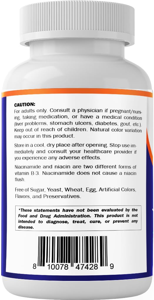 Open supplement case with Vitamatic Niacinamide for easy daily access