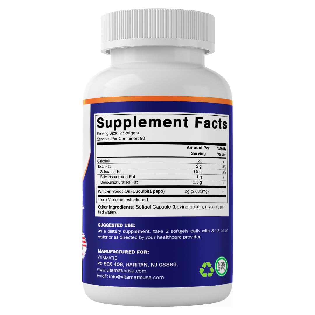 Vitamatic packaging design with clear labeling for informed choice.