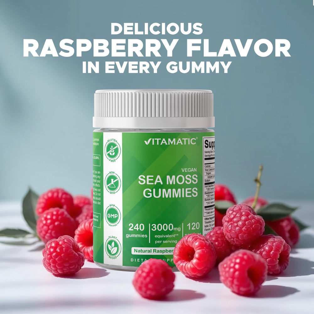 Gummies with glass of water illustrating easy daily consumption.
