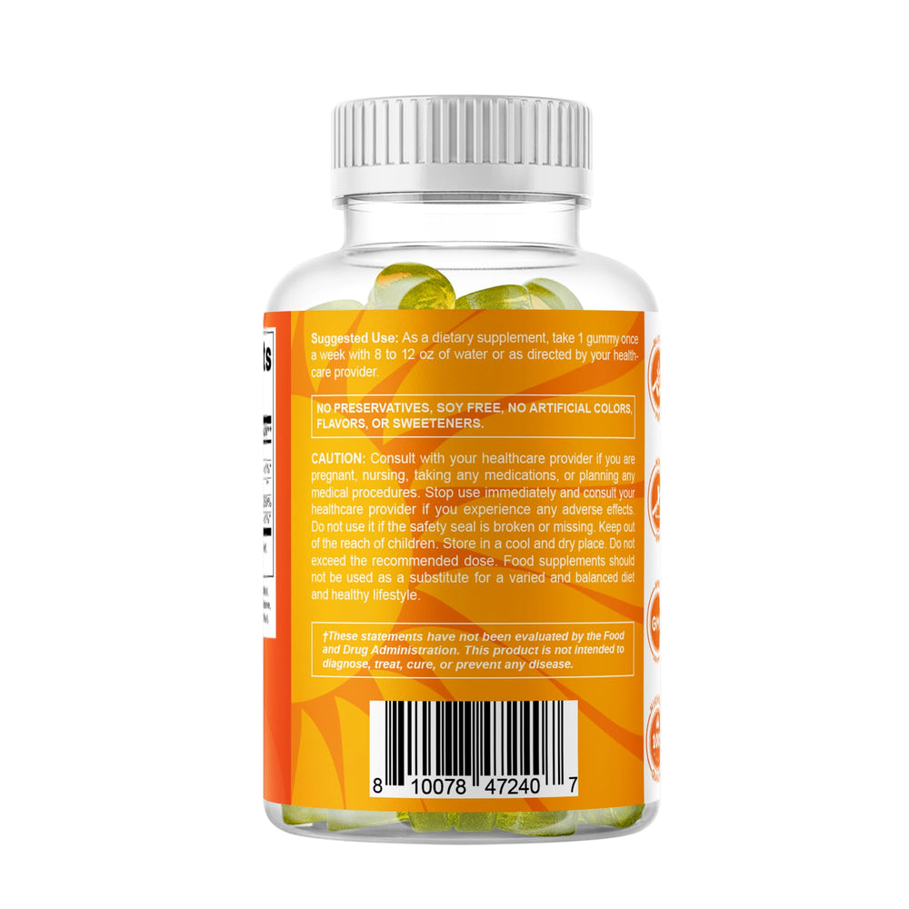 Gummies arranged on plate showing enjoyable Vitamatic intake