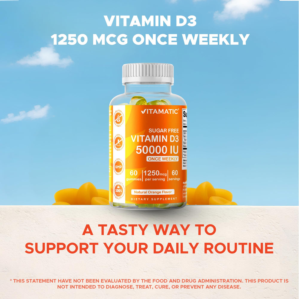 Vitamatic label close-up highlighting non-GMO and gluten-free attributes