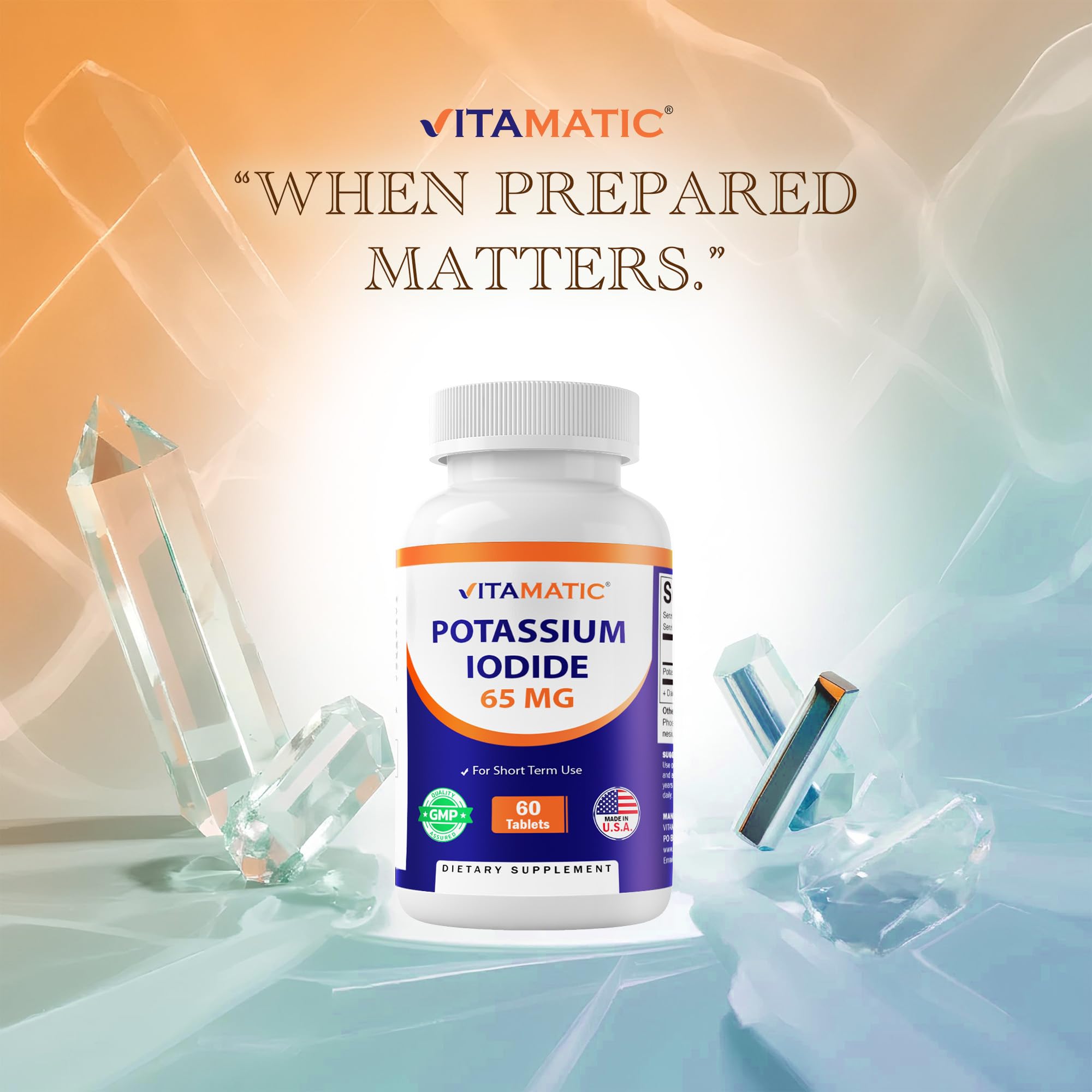 Vitamatic thyroid-support packaging for everyday use