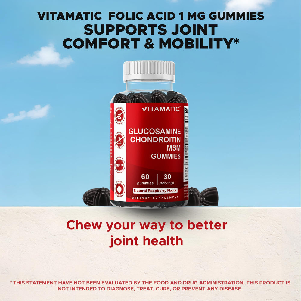 Vitamatic two-bottle pack, total 120 gummies for ongoing convenience.