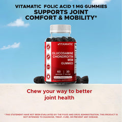 Vitamatic two-bottle pack, total 120 gummies for ongoing convenience.