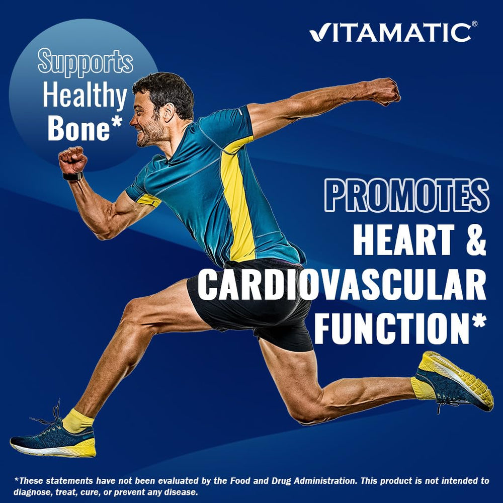 Vitamatic two-pack bottle layout illustrating extended supply.
