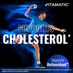 Vitamatic USA-made GMP-certified capsules label signaling quality and purity