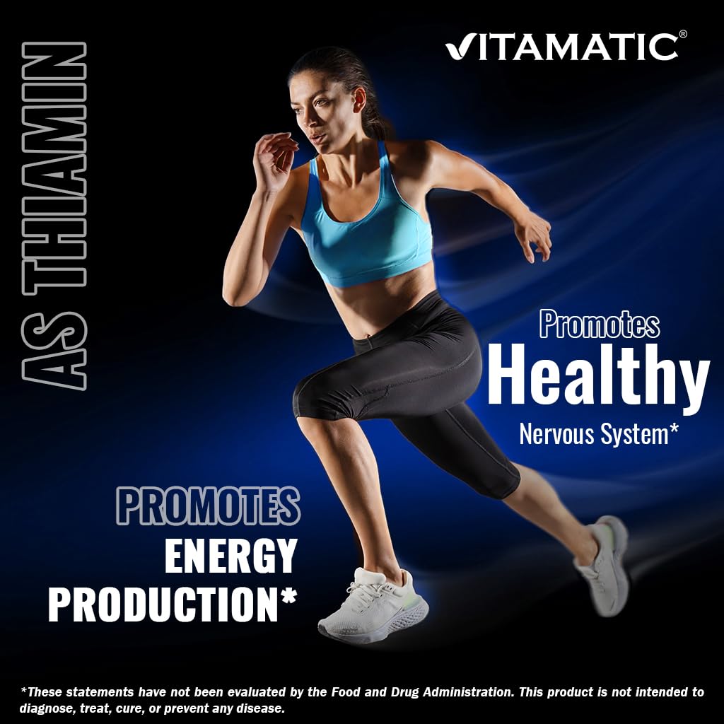 Vitamatic bottle with glass shows easy daily supplement routine