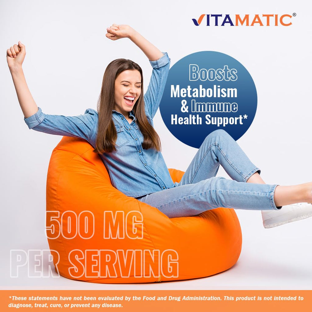 Vitamatic Vitamin B6 GMP-certified stamp signaling quality assurance