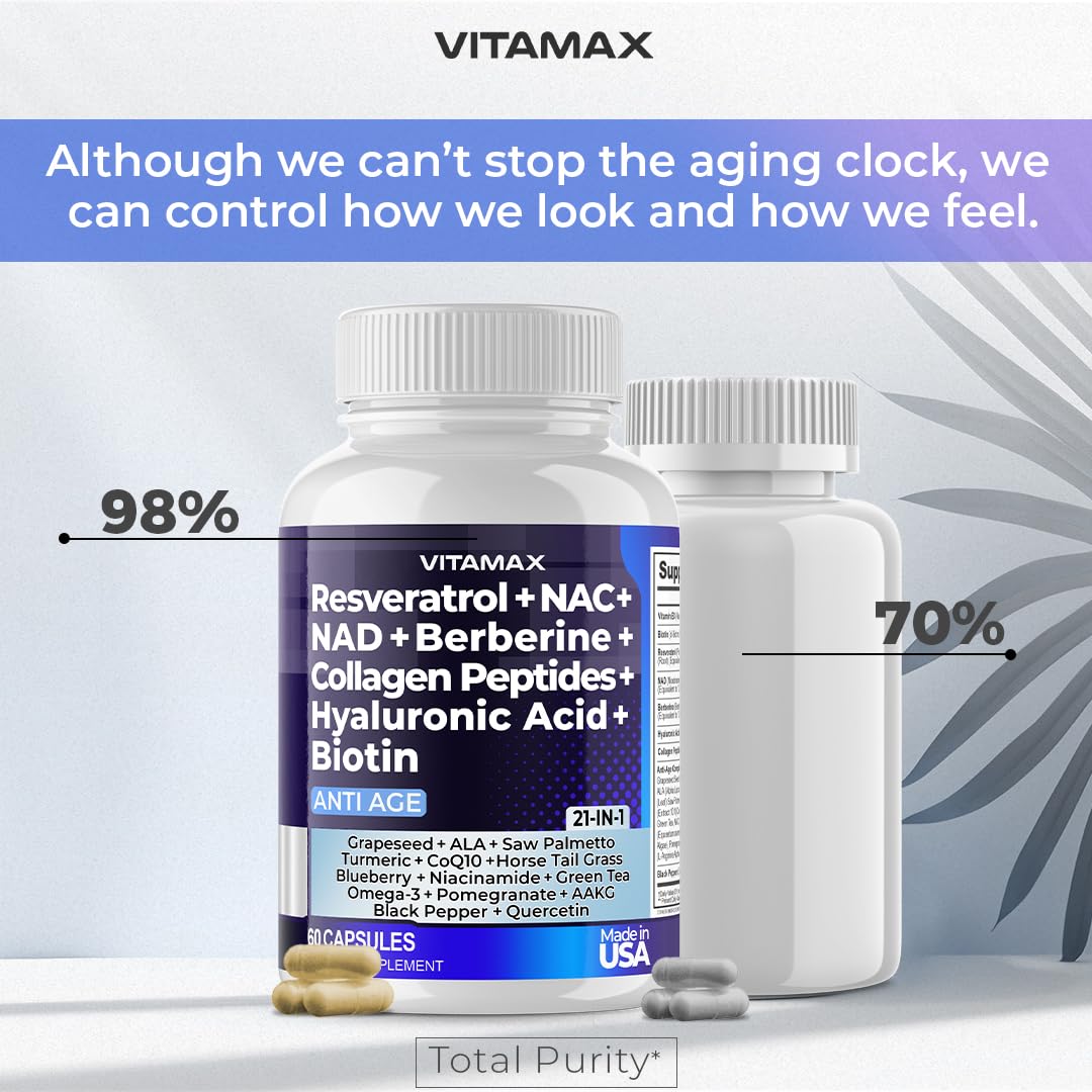 Vitamax hyaluronic acid for skin hydration support