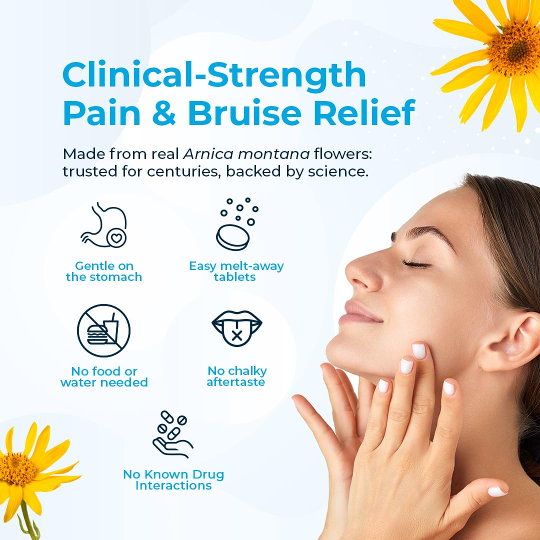 VitaMedica Arnica 30X tablets offering natural swelling support after soft tissue events