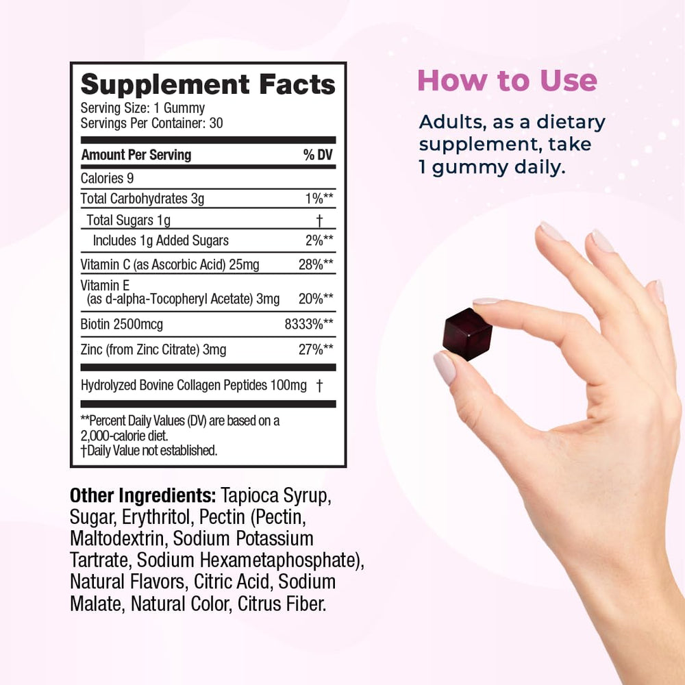 VitaMedica Beauty Bites daily-use scene emphasizes easy incorporation.