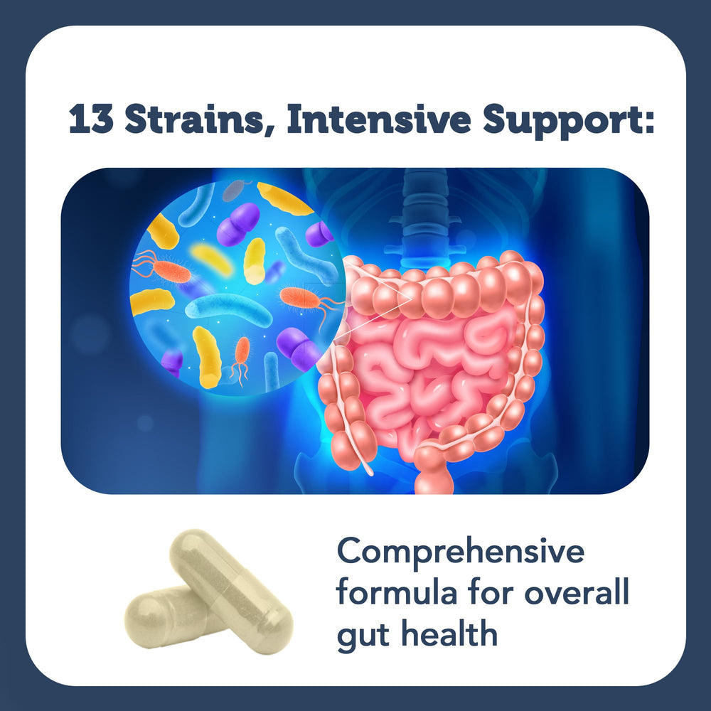 Capsules from Vitamin Bounty Pro-50 for easy daily use.