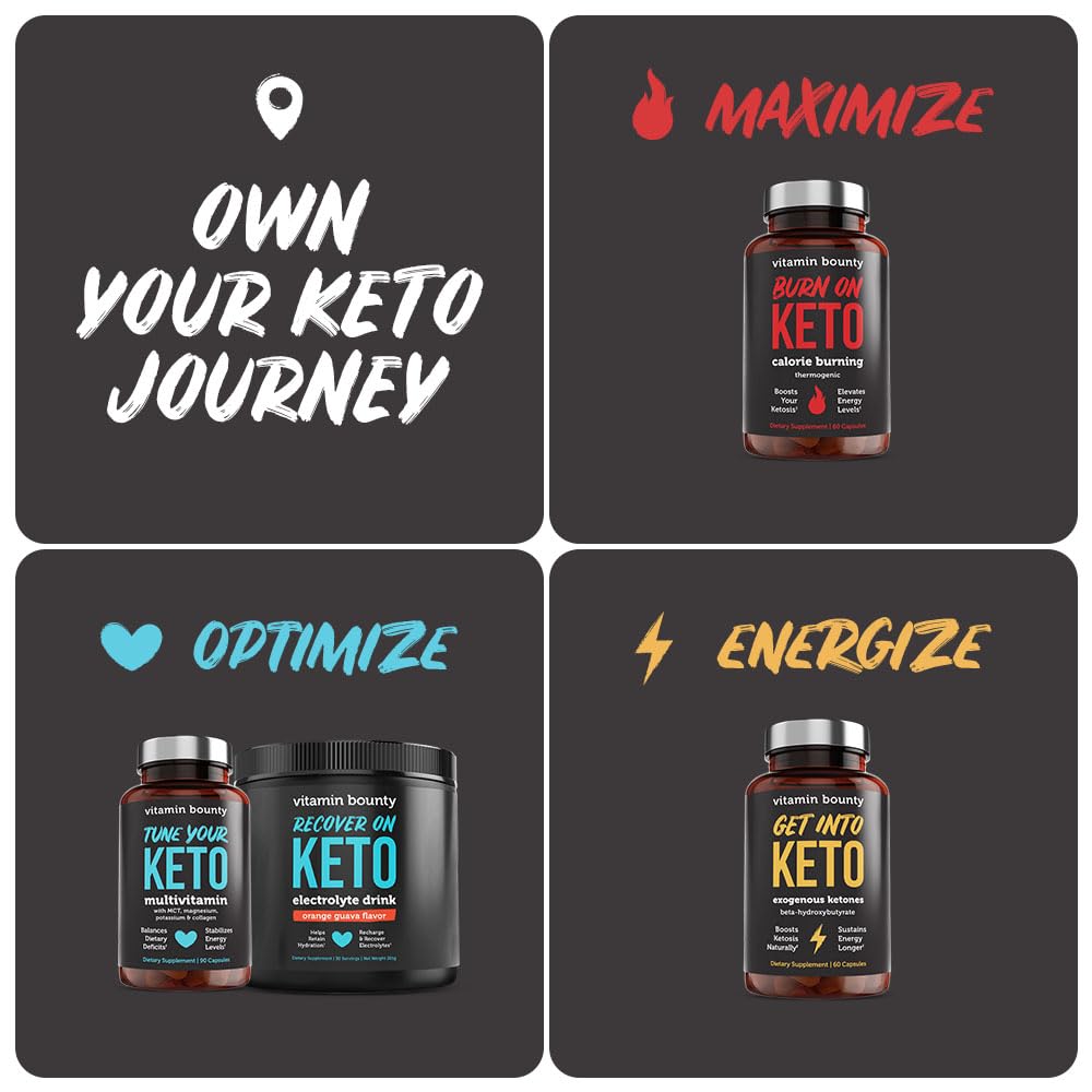 Daily wellness scene with Vitamin Bounty Tune Your Keto Multivitamin