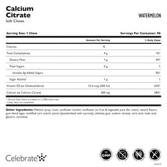 Vitamin D3 soft chews pack on the go nutrition without added fat needed