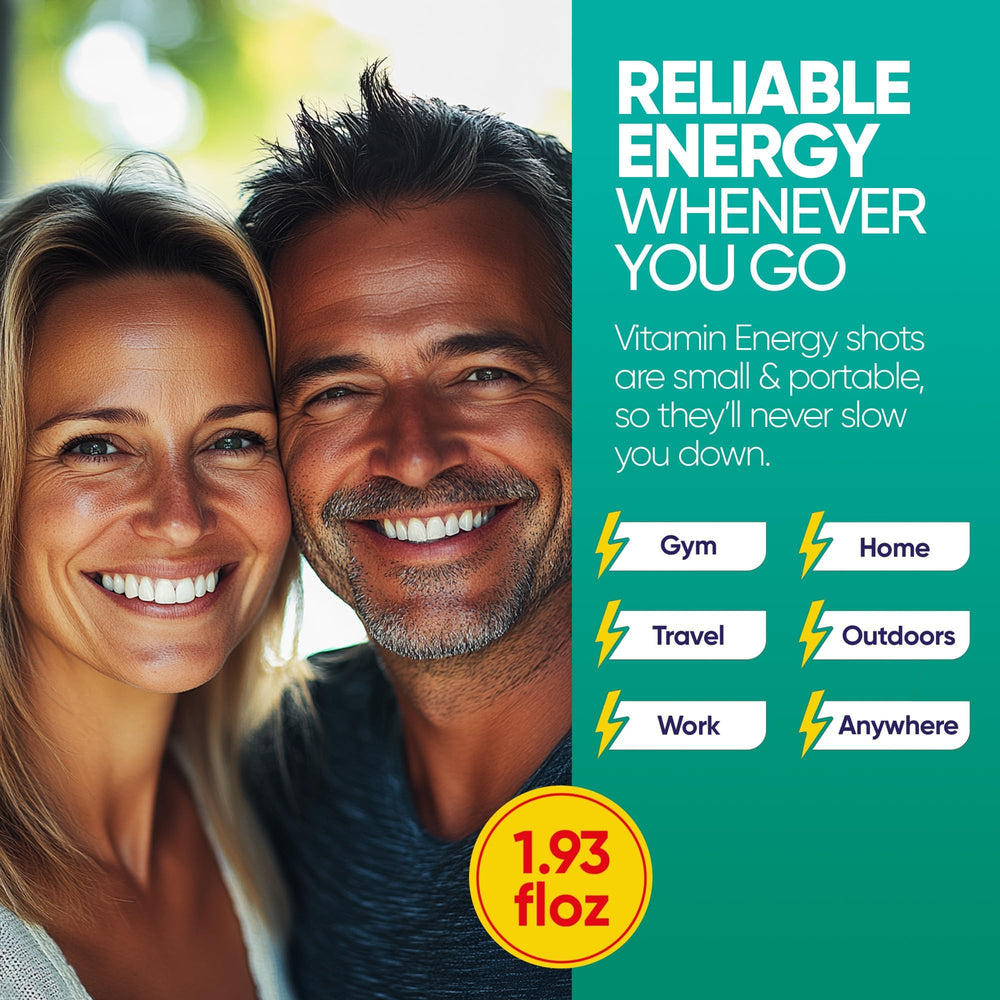 Bright color scheme of Vitamin Energy Immune+ Pineapple Punch conveys vitality.