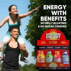 Vitamin Energy Immune Support shot with green tea extract supports energy metabolism.