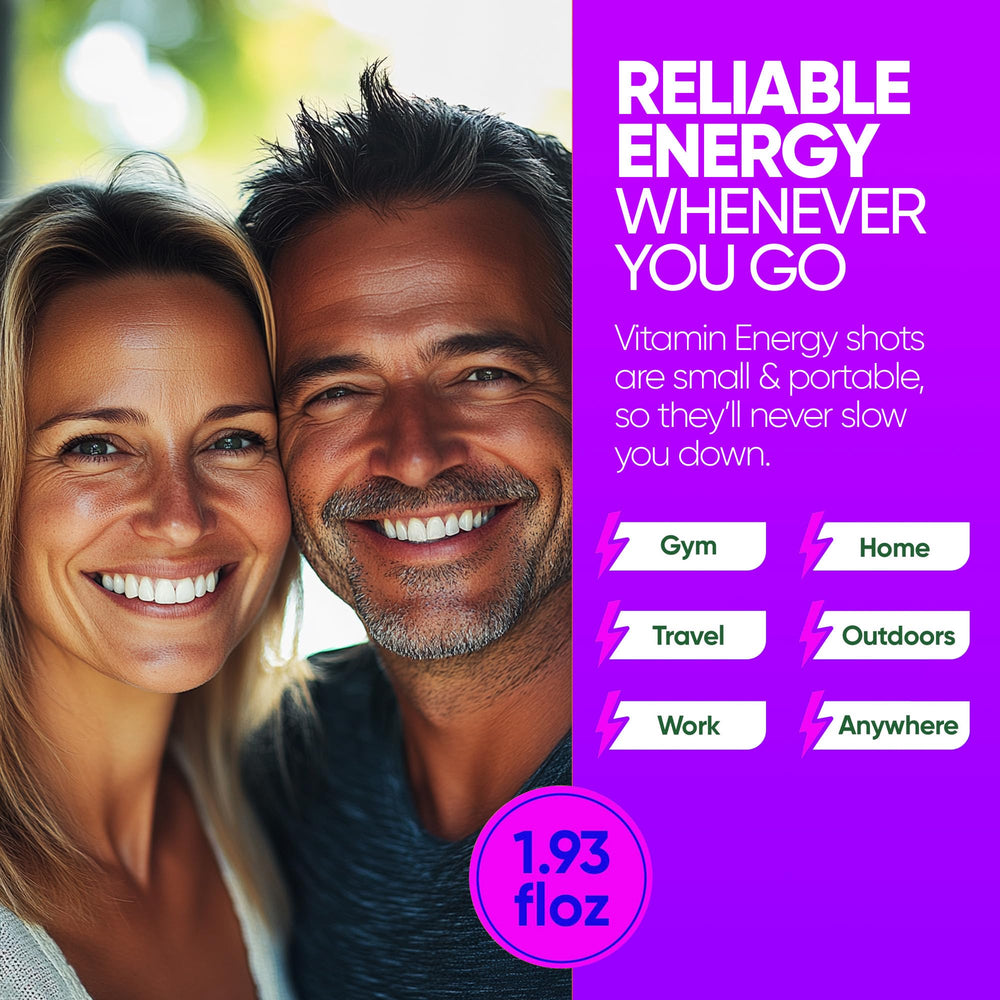 Vitamin Energy ingredients CoQ10 and B-vitamins for support.
