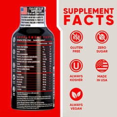 Vitamin Energy Workout+ Berry shot pour for training sessions