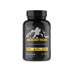 Vitamin Evo Boostron bottle packshot showing the official multivitamin for daily wellness