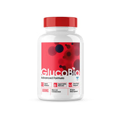 Vitamin Evo Glucobio capsules bottle for daily blood support