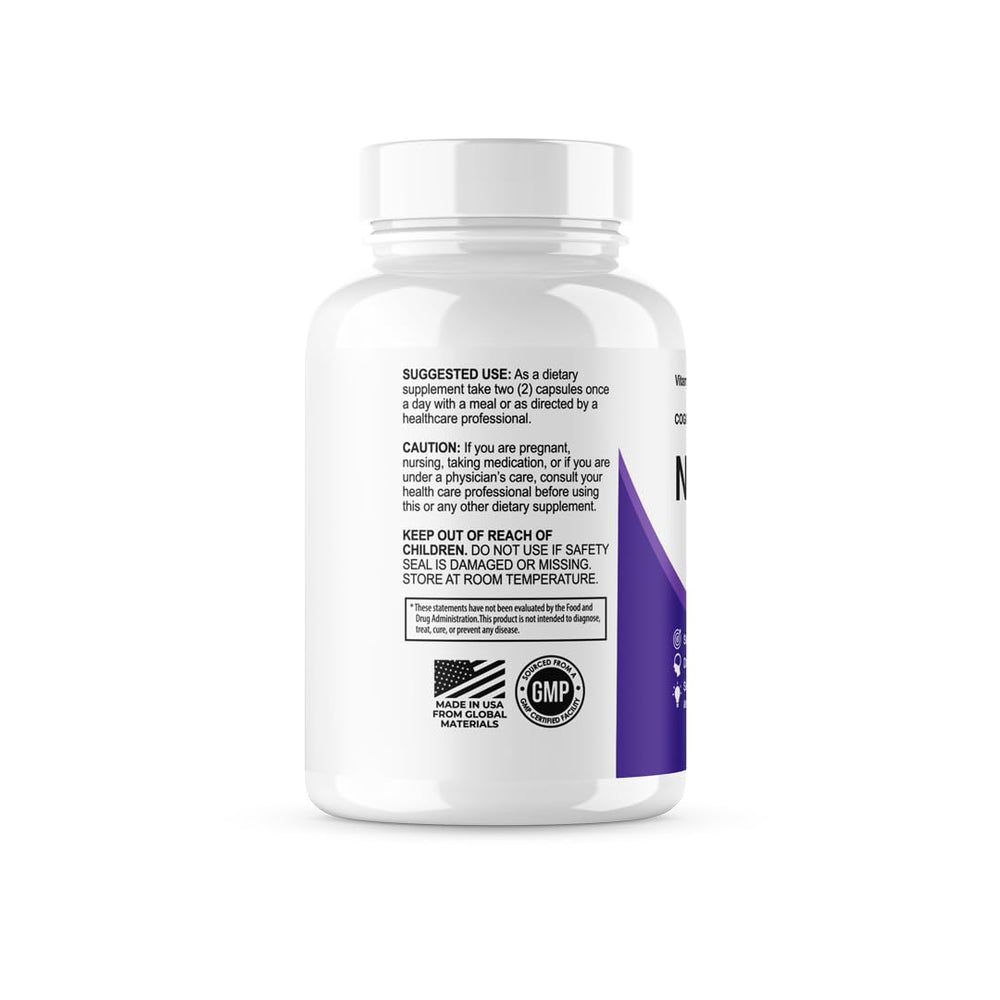 Vitamin Evo Neurocept label detail highlighting advanced brain formula for focus and recall