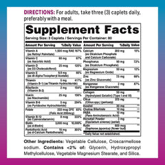Vitamin World gluten-free coated caplets close-up highlighting easy swallowing.