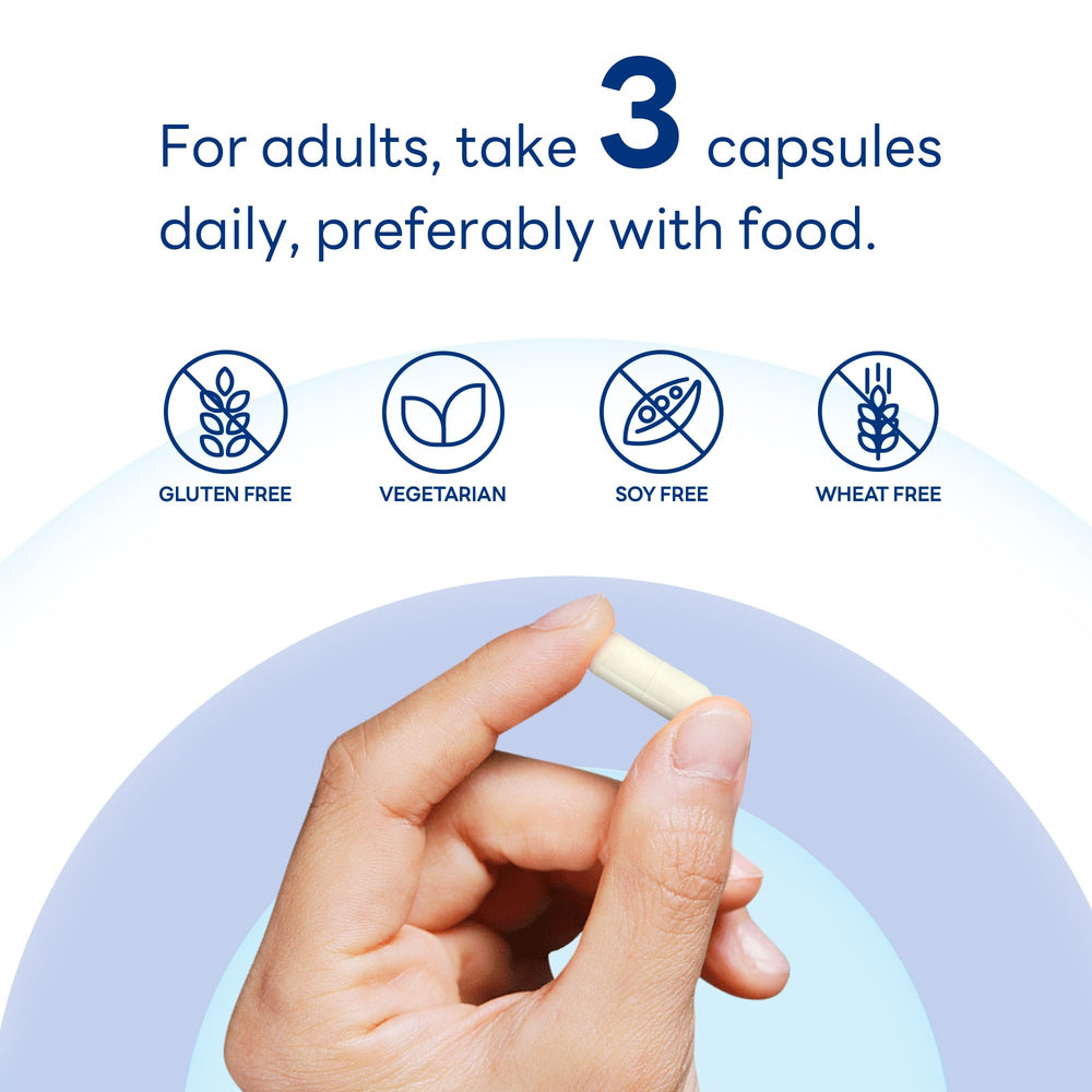 Vitamin World magnesium gluten-free seal suggests suitability for gluten-free diets.