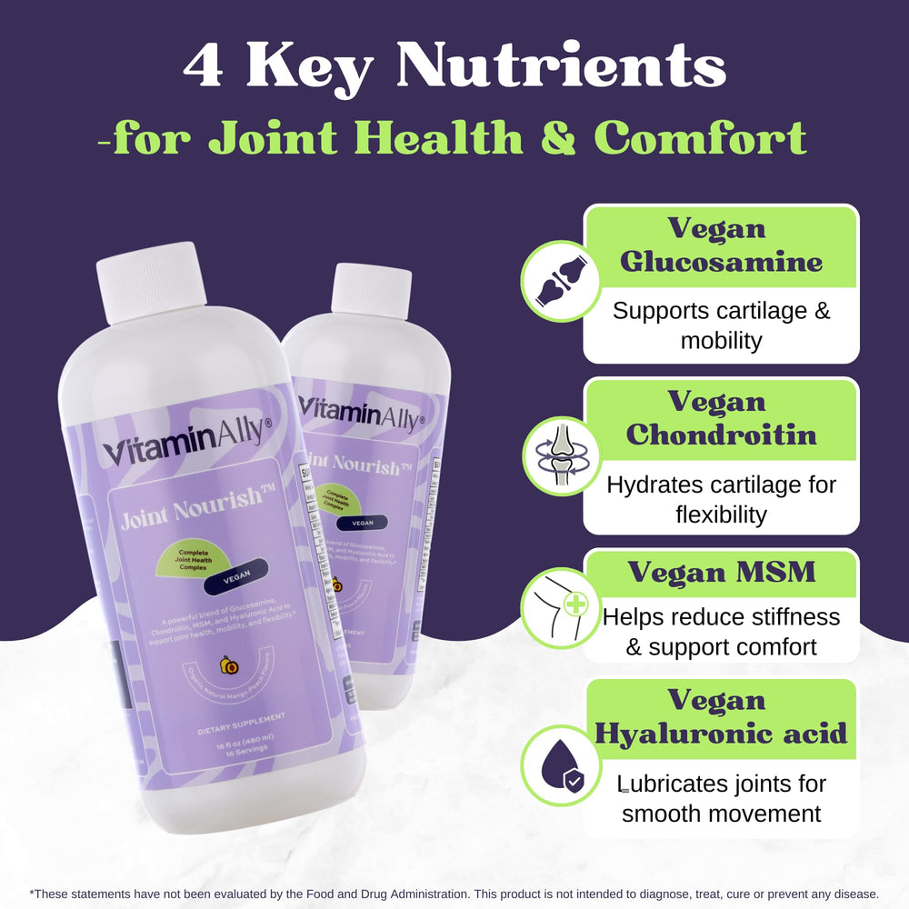 Vitaminally Mango-Peach flavor label highlights sugar-free vegan ingredients