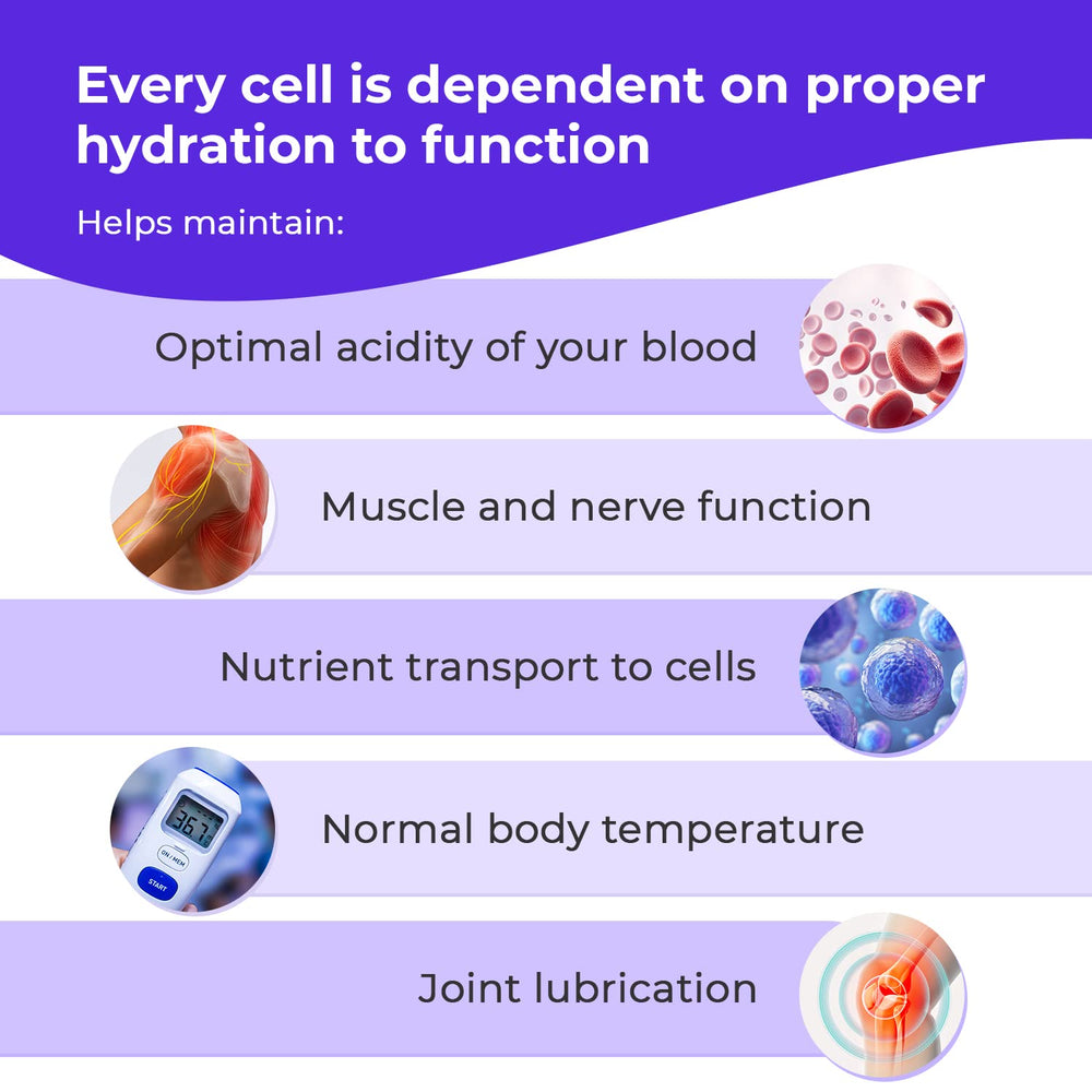 VitaminIQ Electrolytes during a workout supports sustained hydration and focus