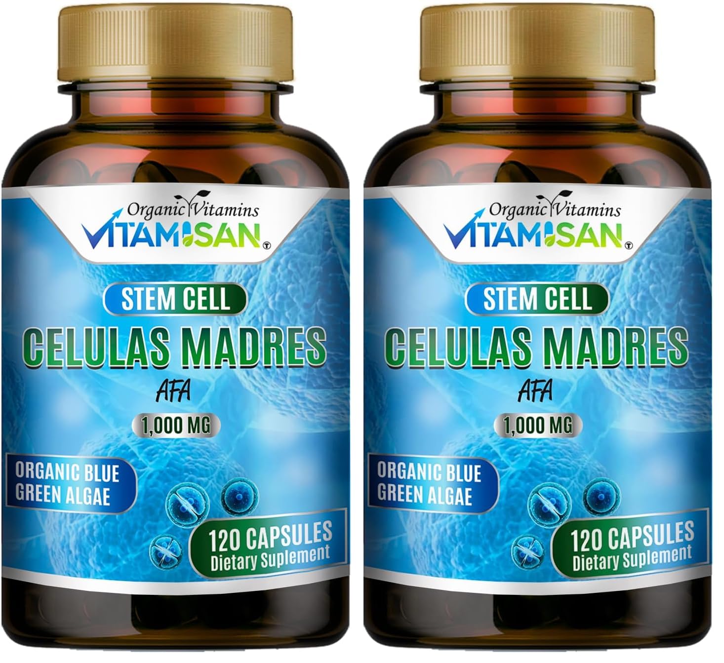 VITAMISAN Celulas Madres AF Stem bottle for daily wellness support