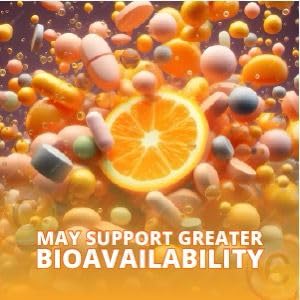 VITAMISAN liposomal vitamin C bottle label detail emphasizes quality