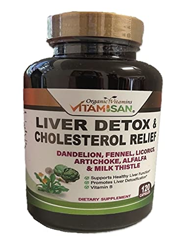 VITAMISAN Liver Cleanse capsules closeup emphasizes easy daily intake