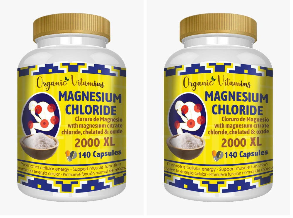 Vitamisan Magnesium Chloride bottle showing high-absorption formula for daily wellness