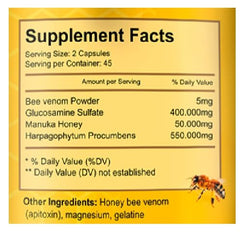 Vitamisan Manuka honey content adds natural flavor and versatile use