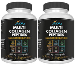 VITAMISAN Multi Collagen bottle side view for skin and joint support