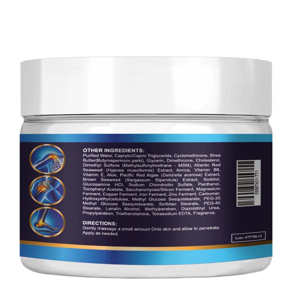 VITAMISAN Premium Organic Glucosamine Cream pack 2 offers value and convenient supply.