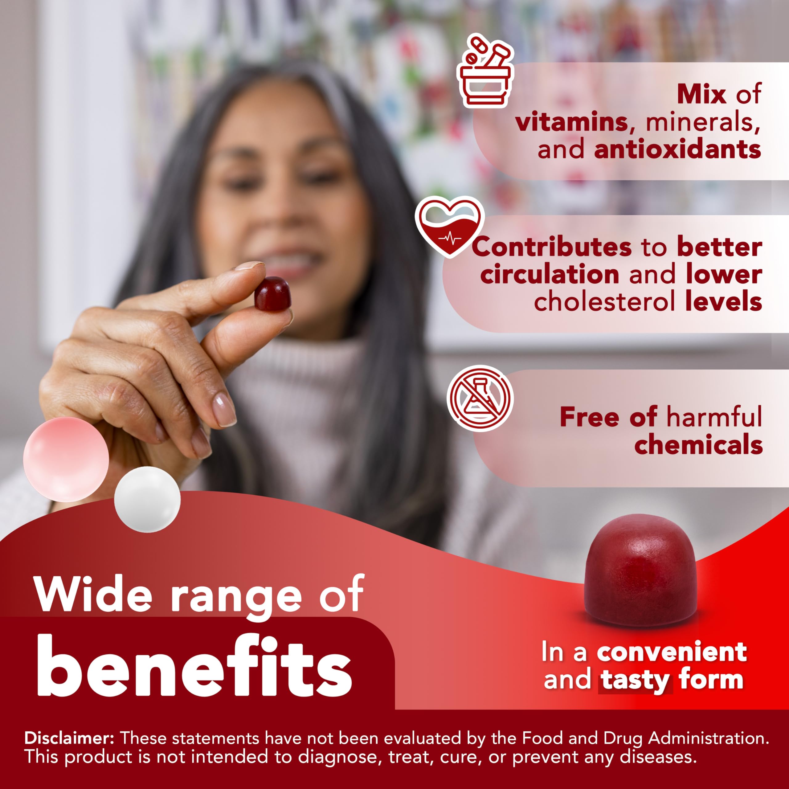 VITAMIZED Grapeseed Extract bottle emphasizes antioxidant benefits.