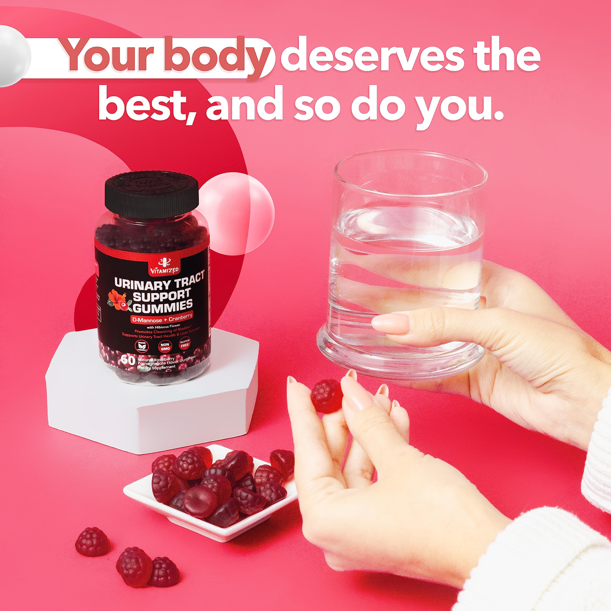 VITAMIZED Satisfied Customers testimonial image reinforces trusted results.