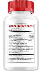 Vitamoon GlycoSync bottle back label highlights vegan, non-GMO formula.