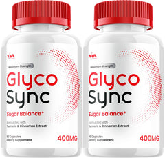 Vitamoon GlycoSync bottle front view for daily wellness support.
