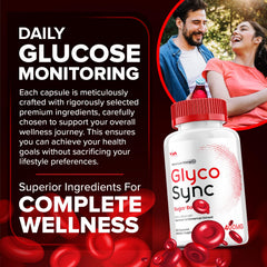 Vitamoon GlycoSync two-pack display emphasizes value and convenience.